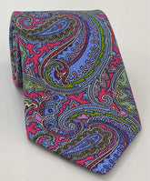Macclesfield Modern Madder Printed Silk Tie MMPT-22